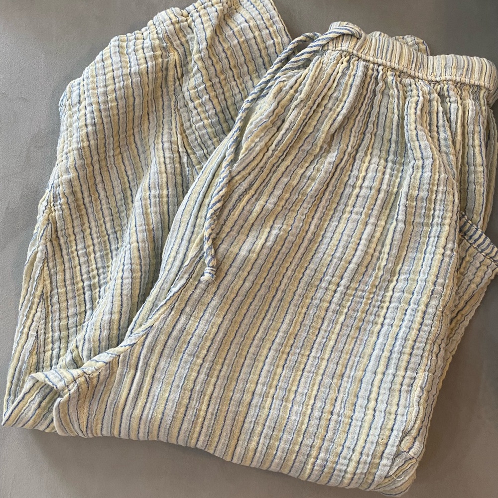Quinn Striped Drawstring Pants